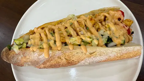 flexible menu - Spicy chicken sandwich